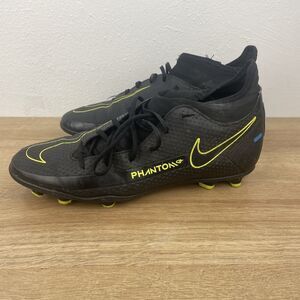 BLACK NIKE CLEATS Phantom GT Elite DF FG Soccer CW6672-090 Mens  8 USA, Football